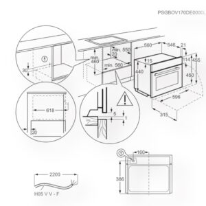 ELECTROLUX Ugn/mikro-kombi OOM1010CZ W6955 - Bild 4
