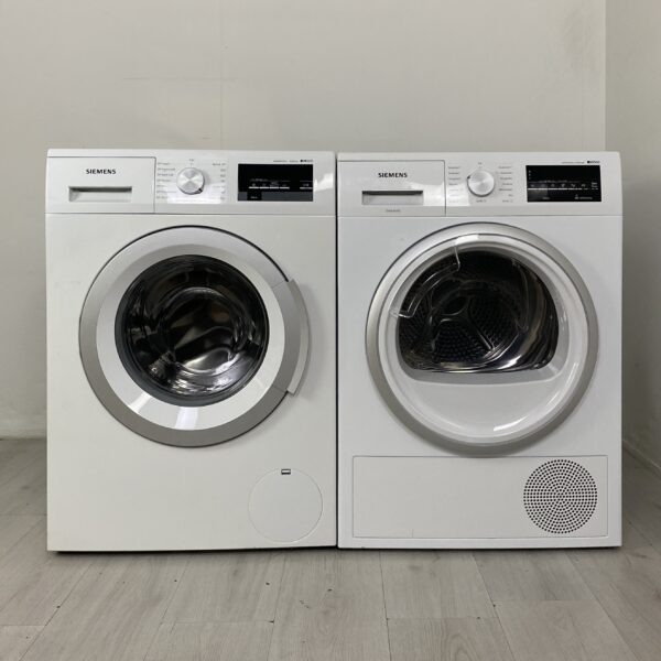 SIEMENS Tvätt/tork-set WM14T3E8DN/WT47W448DN W8795