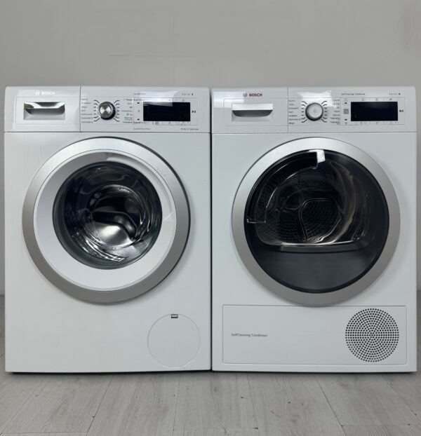 BOSCH Tvätt/tork-set WAW32599SN/WTW8758LSN W8843
