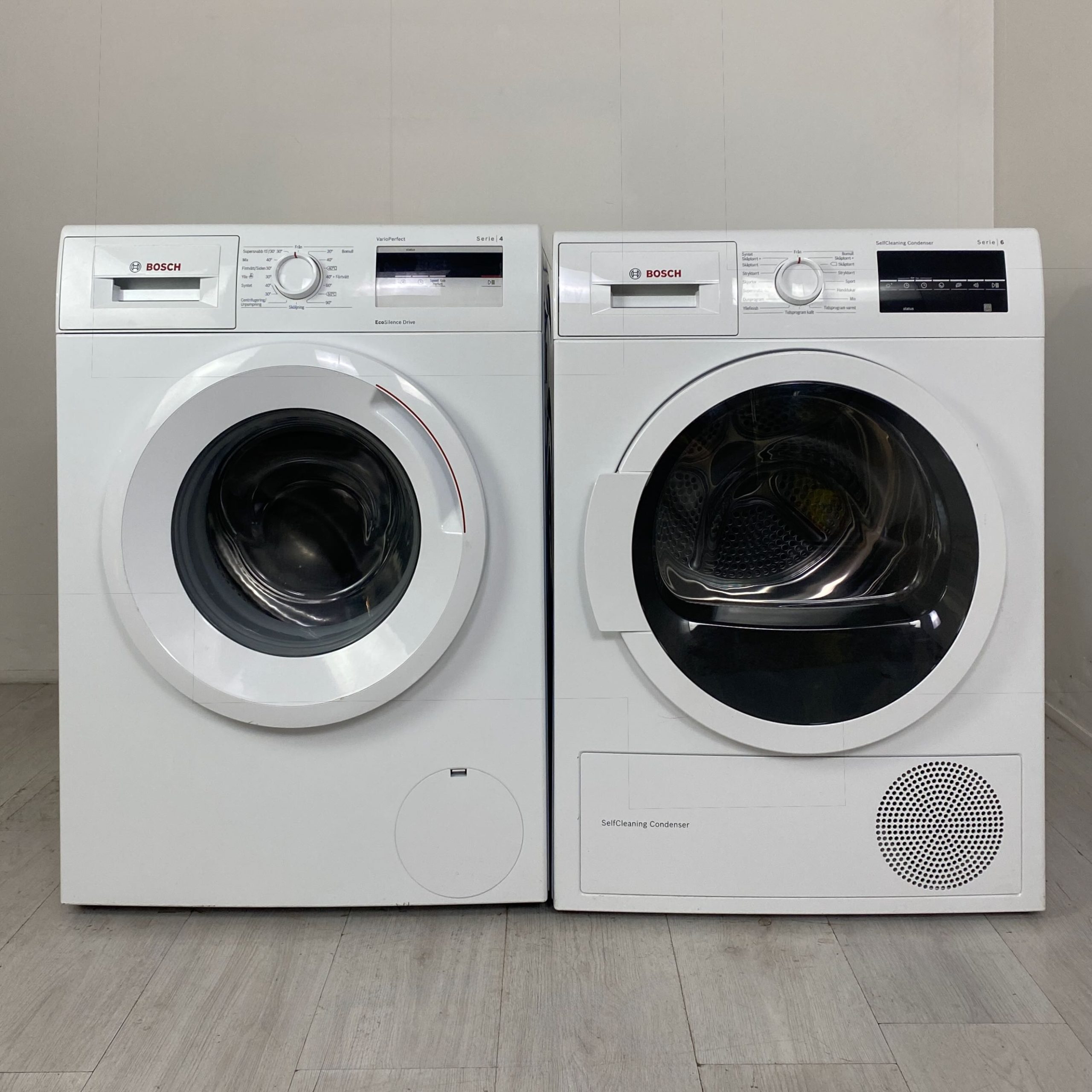 BOSCH Tvätt/tork-set WAN240A7SN/WTW854L8SN W9747