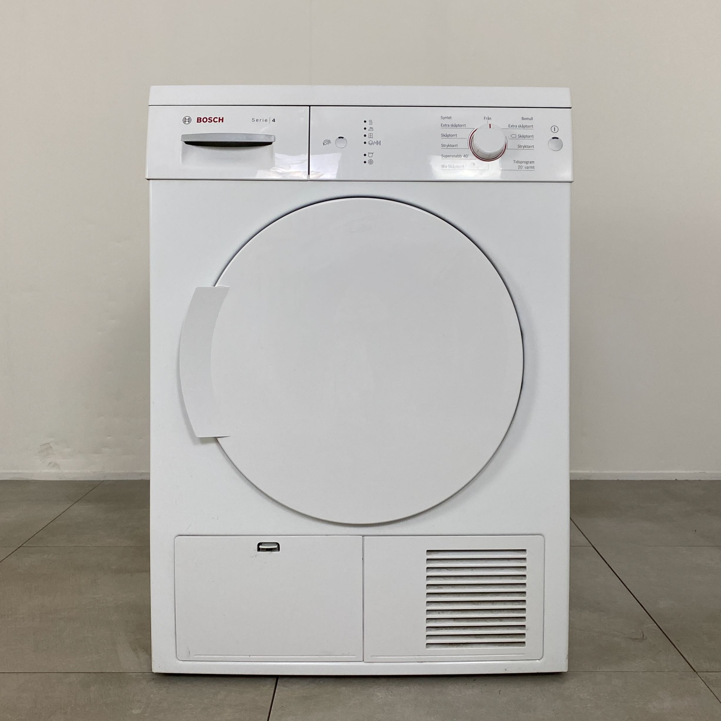 BOSCH Torktumlare WTE84107SN K1299