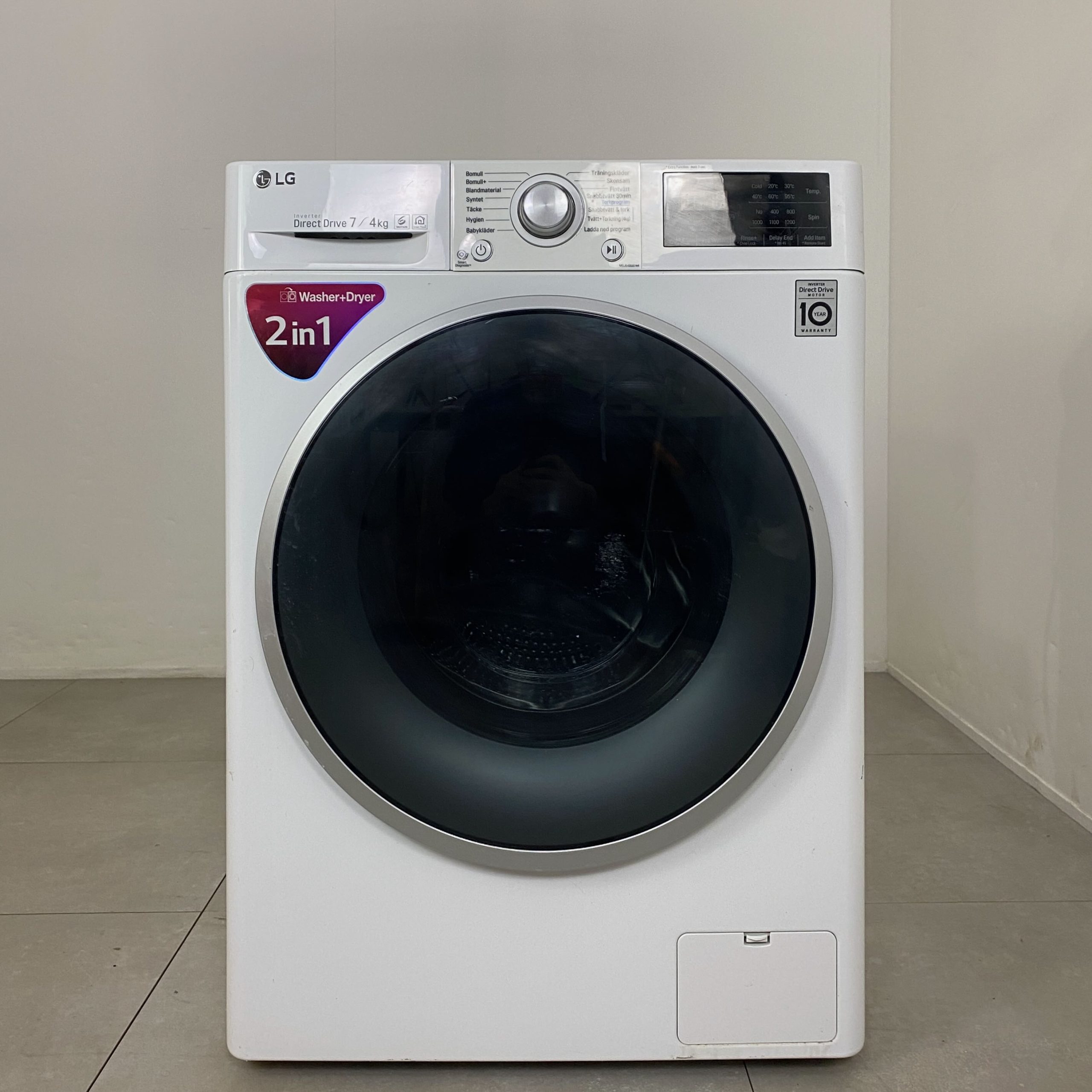 LG Tvätt/tork-kombi FH2U2HDM1N K1479