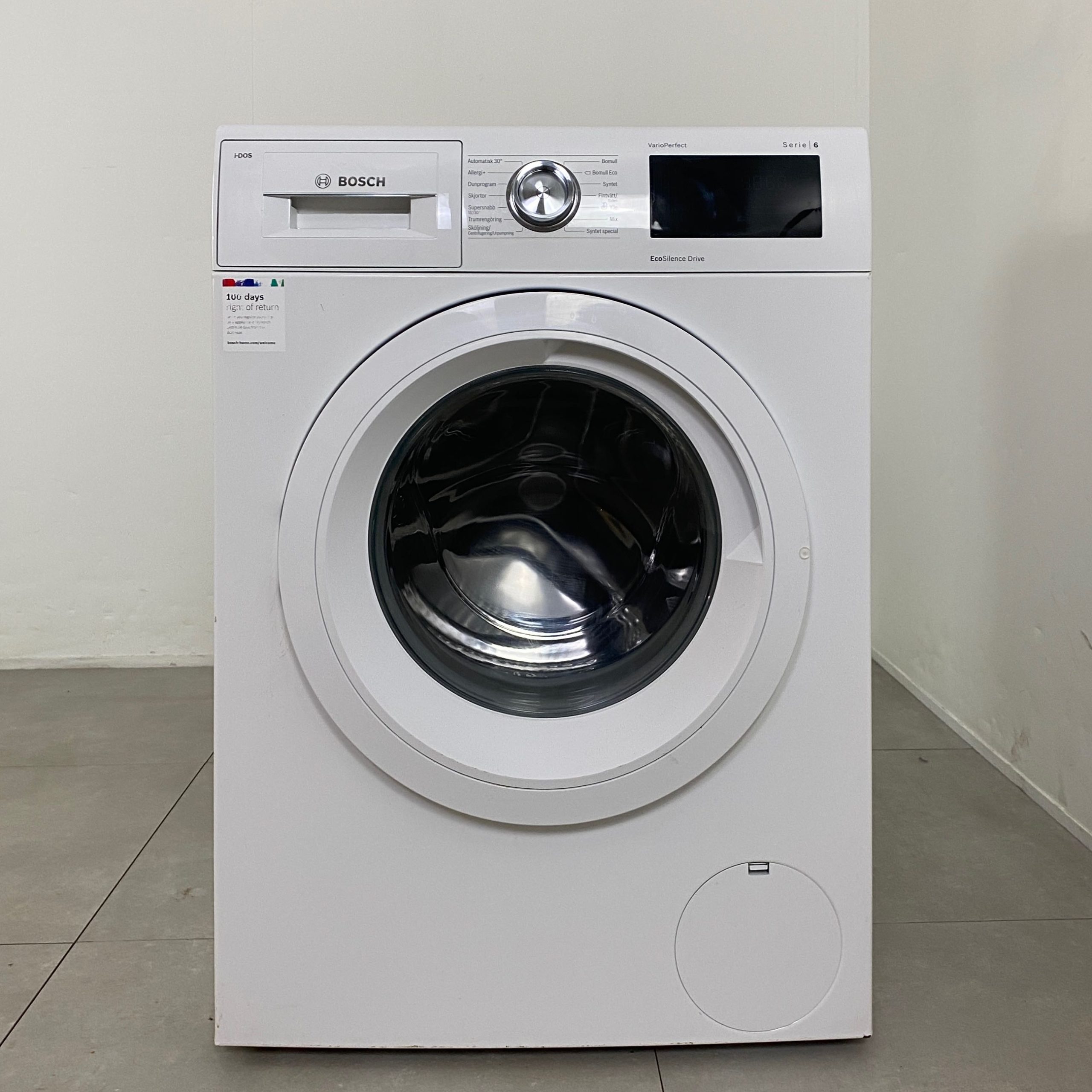 BOSCH Tvättmaskin WAU28U09SN K1544