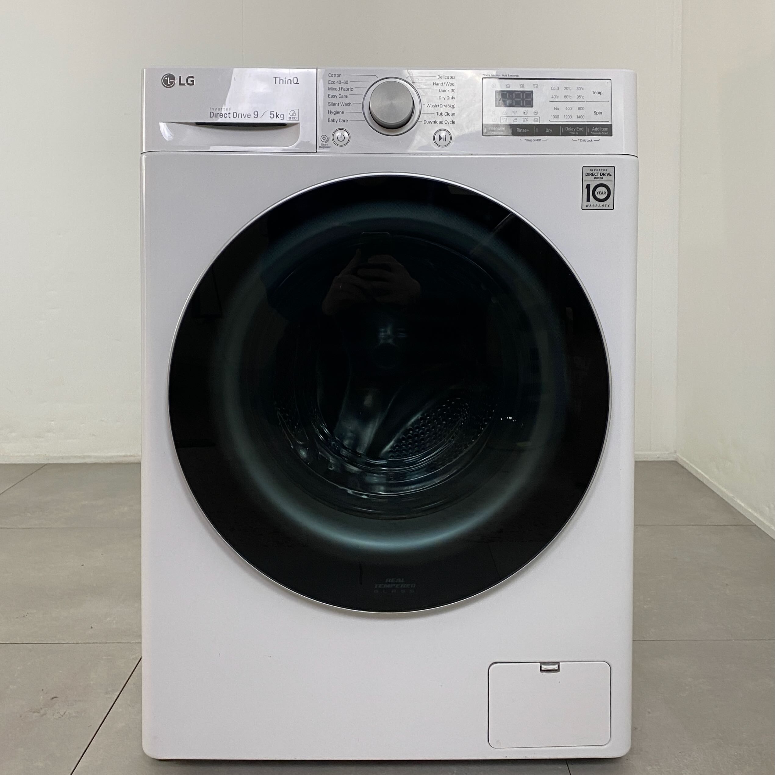 LG Tvätt/Tork-kombi F4DV409N1W K1626