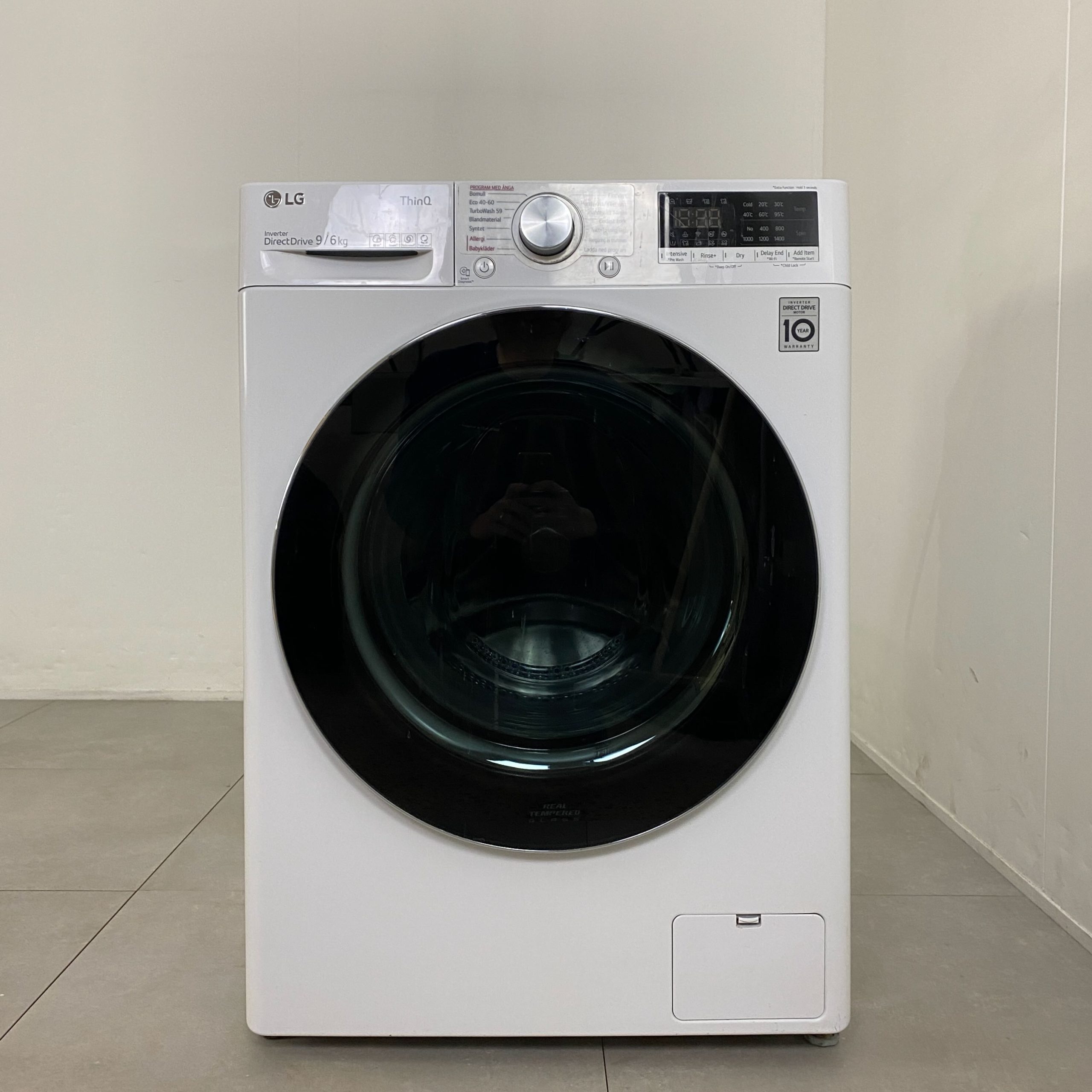 LG tvätt/tork-kombi CV50V6S2EE K1715