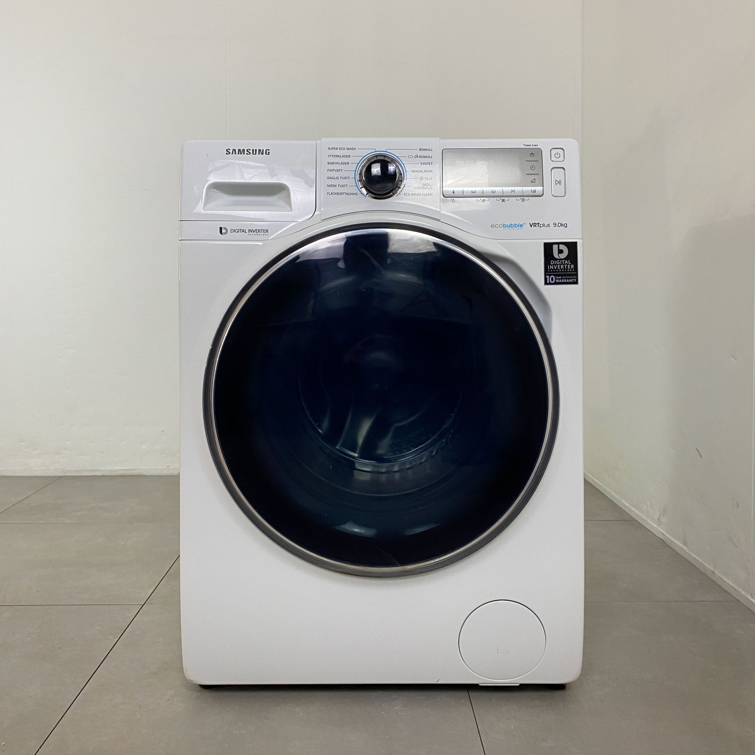 SAMSUNG Tvättmaskin WW90H7600EW K1745