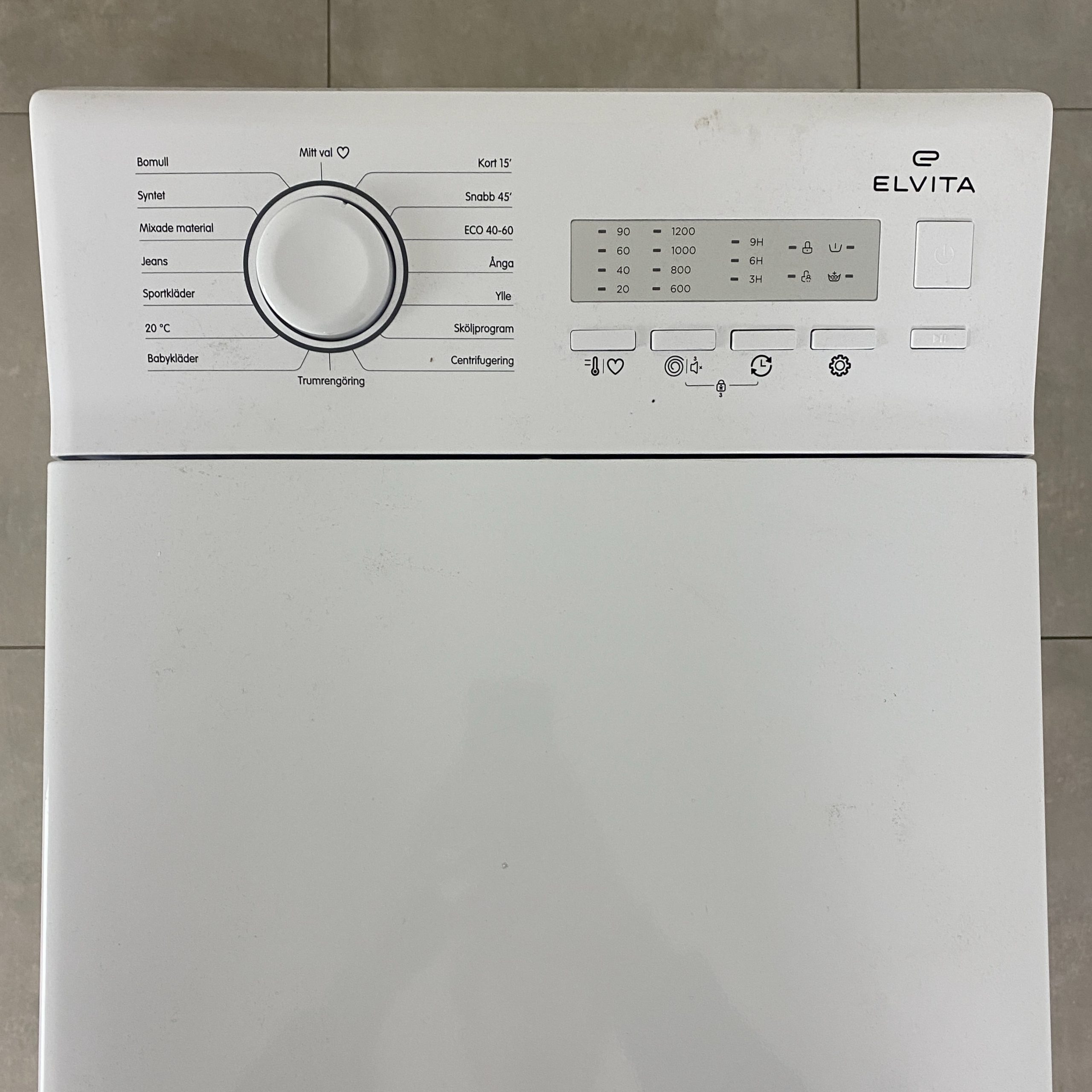 ELVITA Toppmatad tvättmaskin CTM4613V K1811 - Bild 3