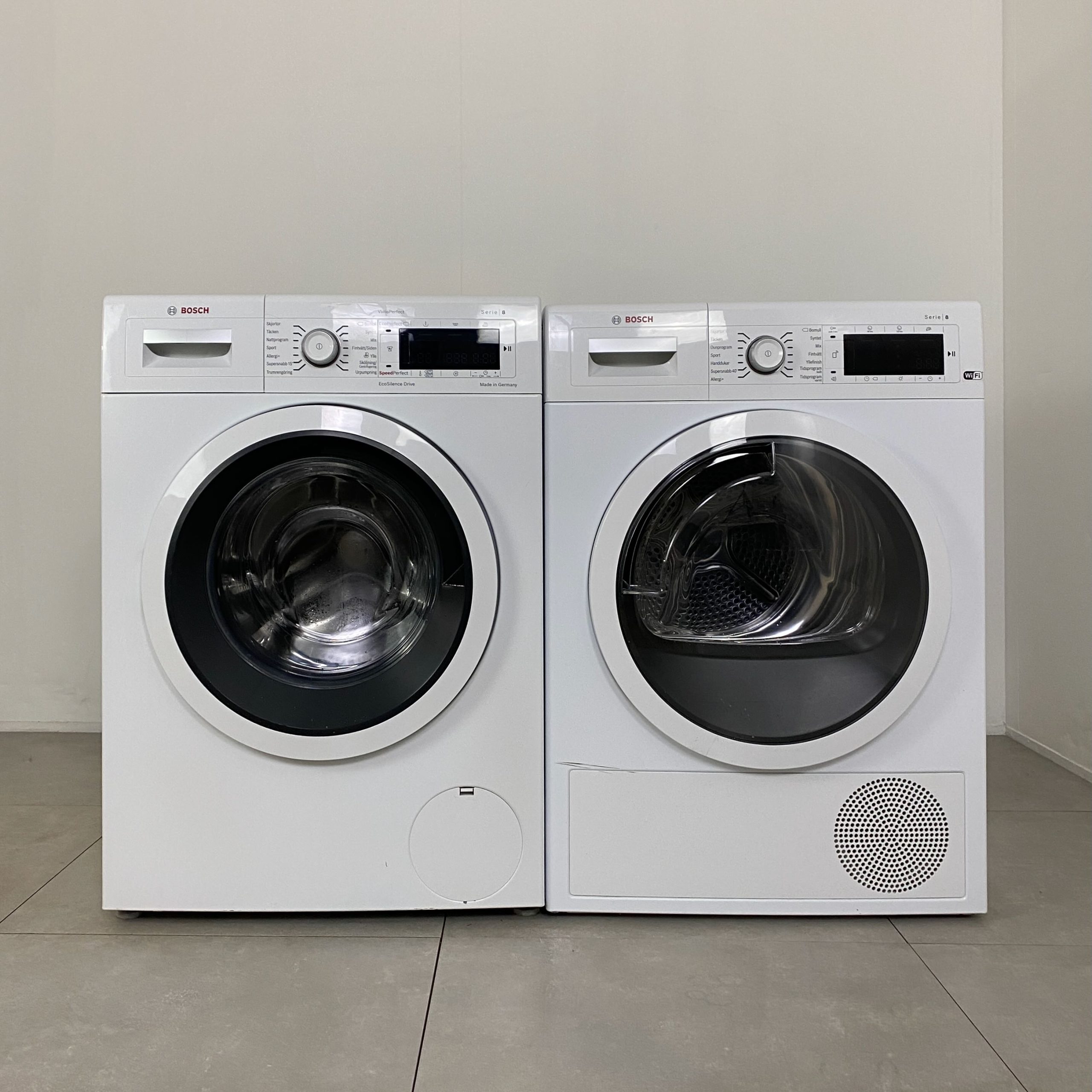 BOSCH Tvätt/Tork-set WAW32569SN/WTWH7579SN K1825