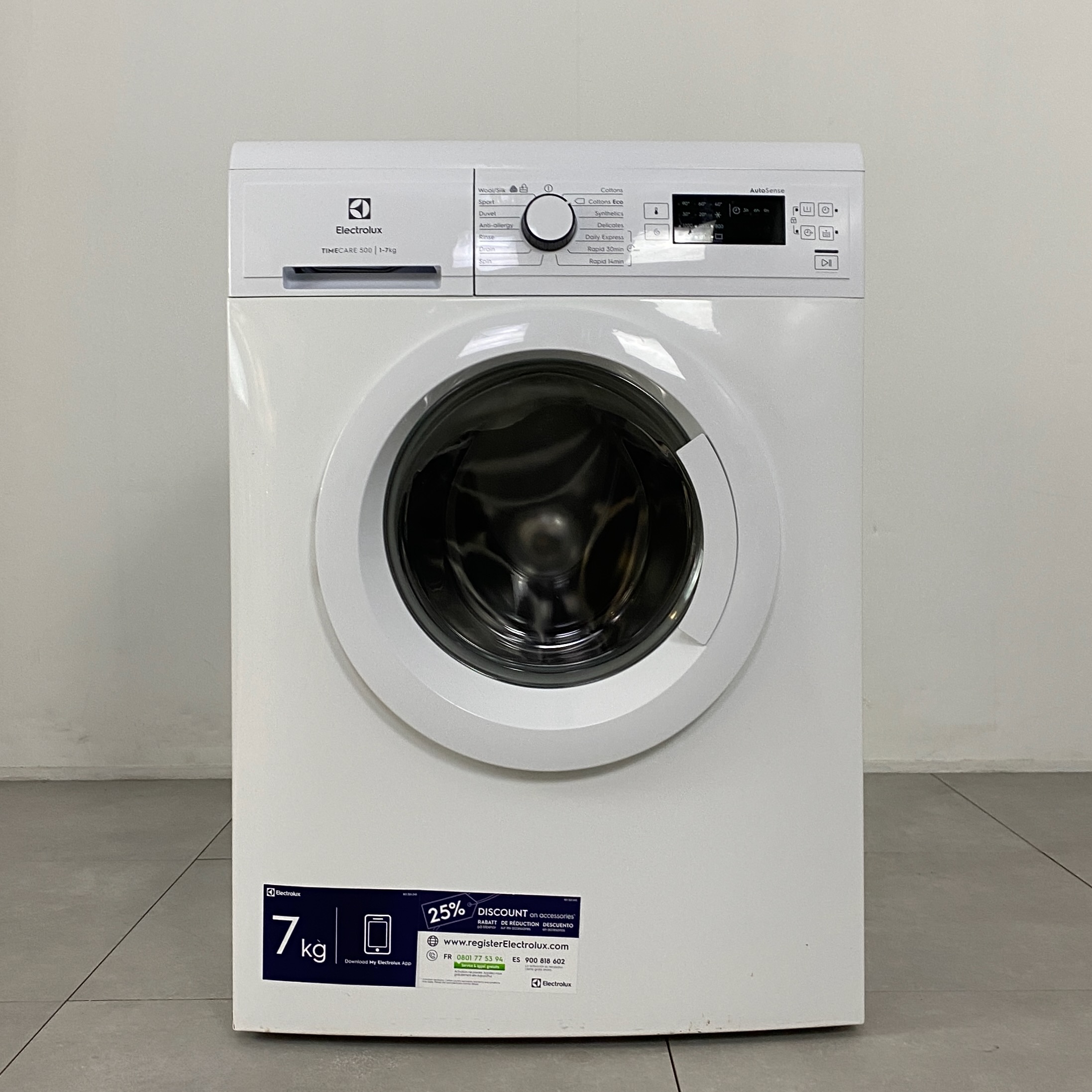 ELECTROLUX Tvättmaskin EW2F2027R1 K2293