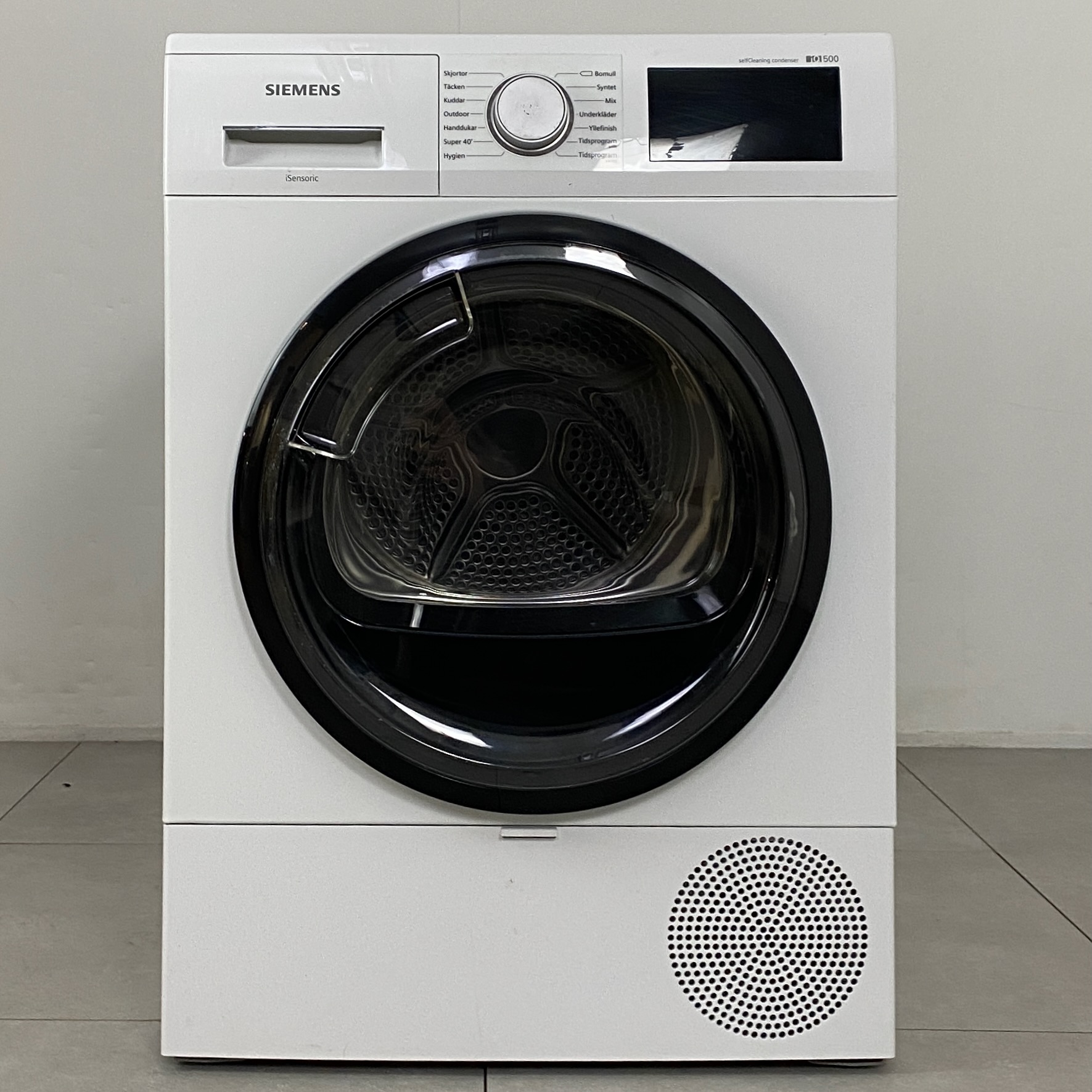 SIEMENS Torktumlare WT47UHE9DN K2301