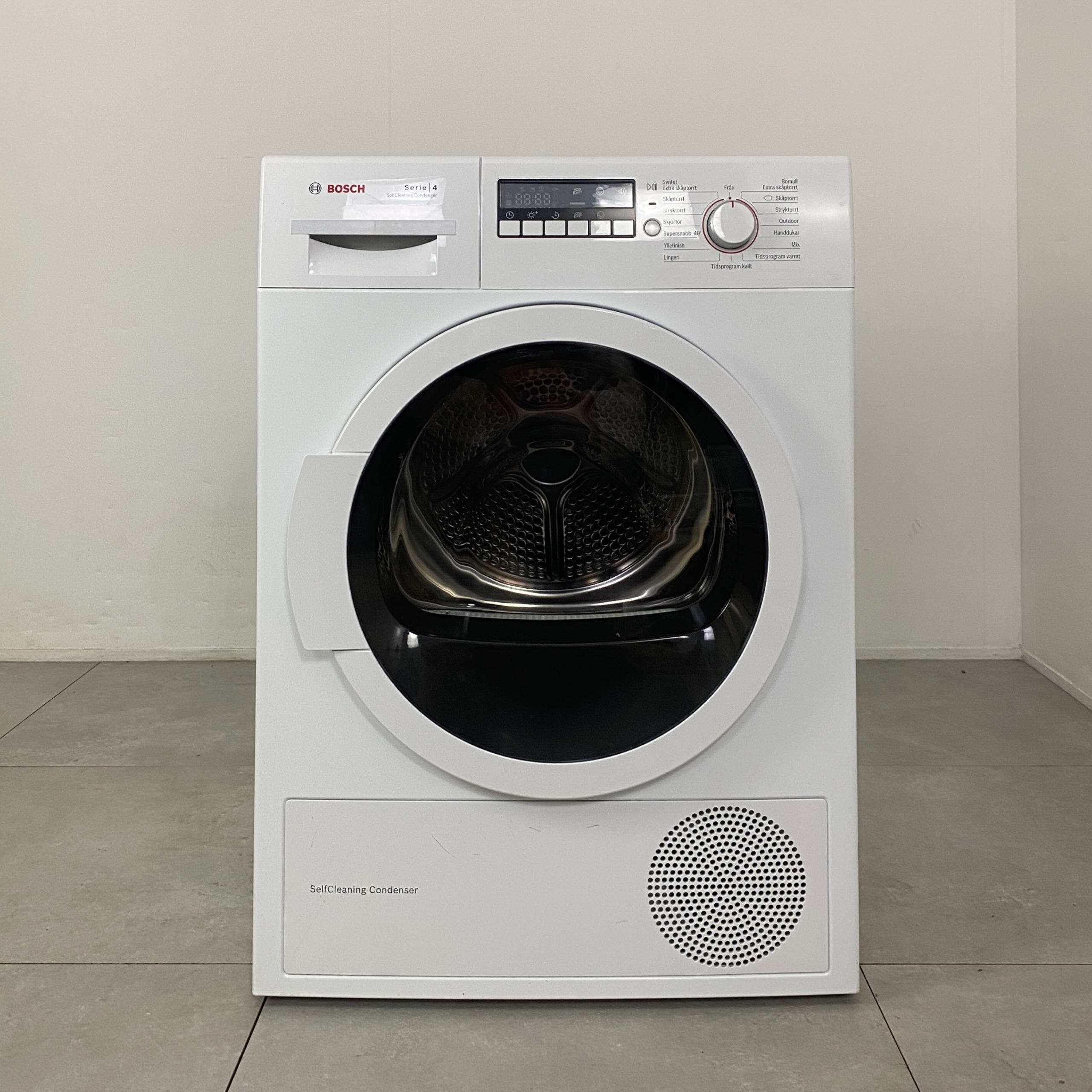 BOSCH Torktumlare WTW86268SN K2360
