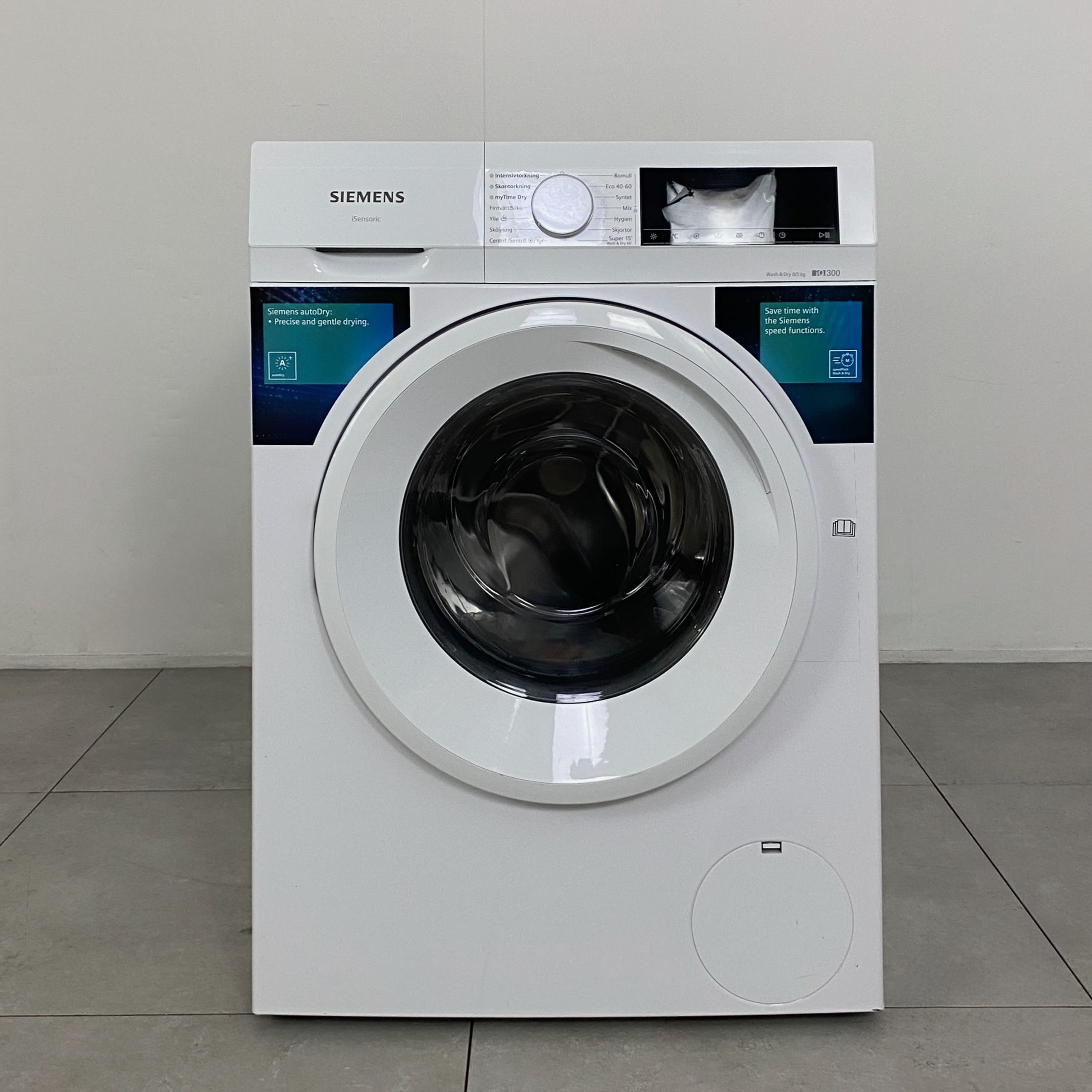 SIEMENS Tvätt/tork-kombi WN34A1LODN K2419