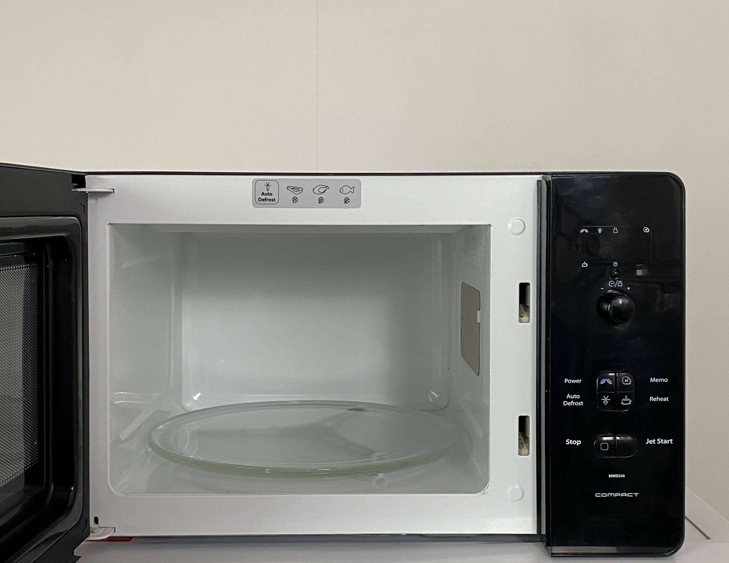 WHIRLPOOL Mikrovågsugn MWD240/BL K2594 - Bild 2