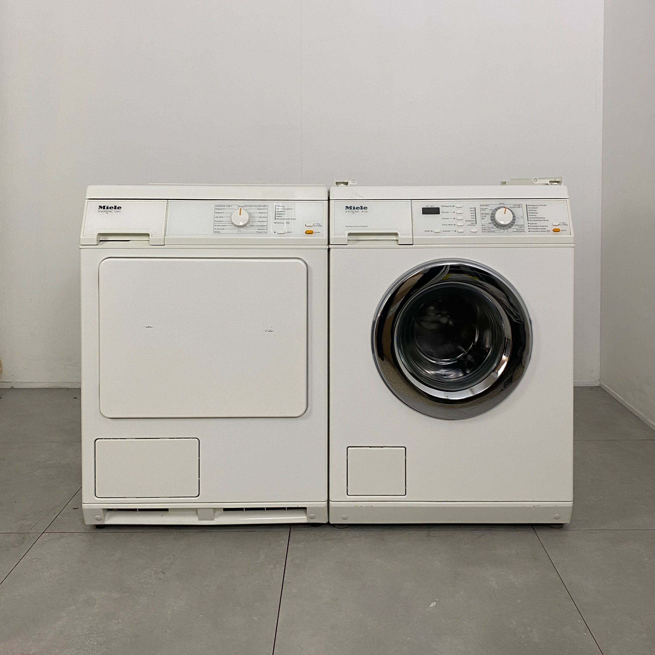 MIELE Tvätt/tork-set W 451/T 233C K2634
