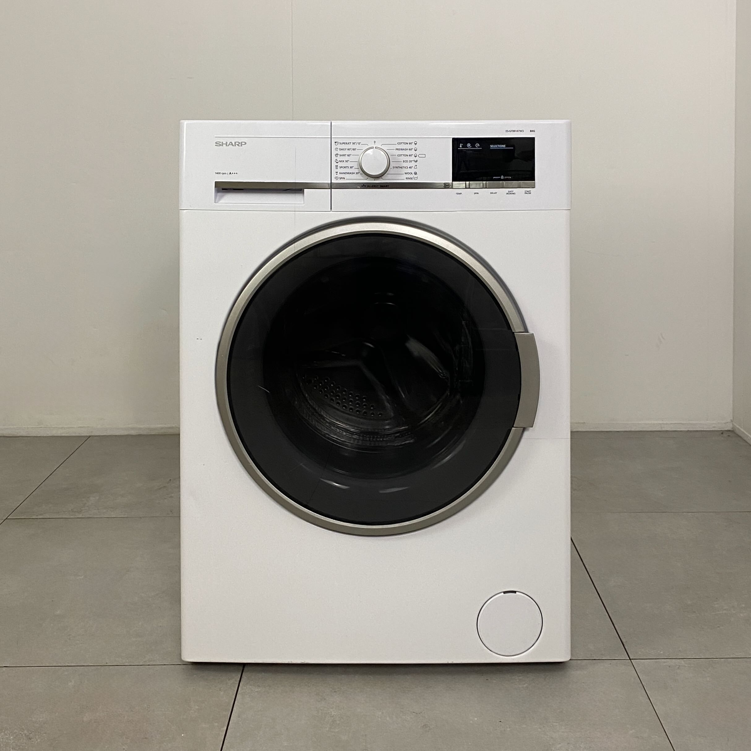SHARP Tvättmaskin ES-GFB8147W3 K2657