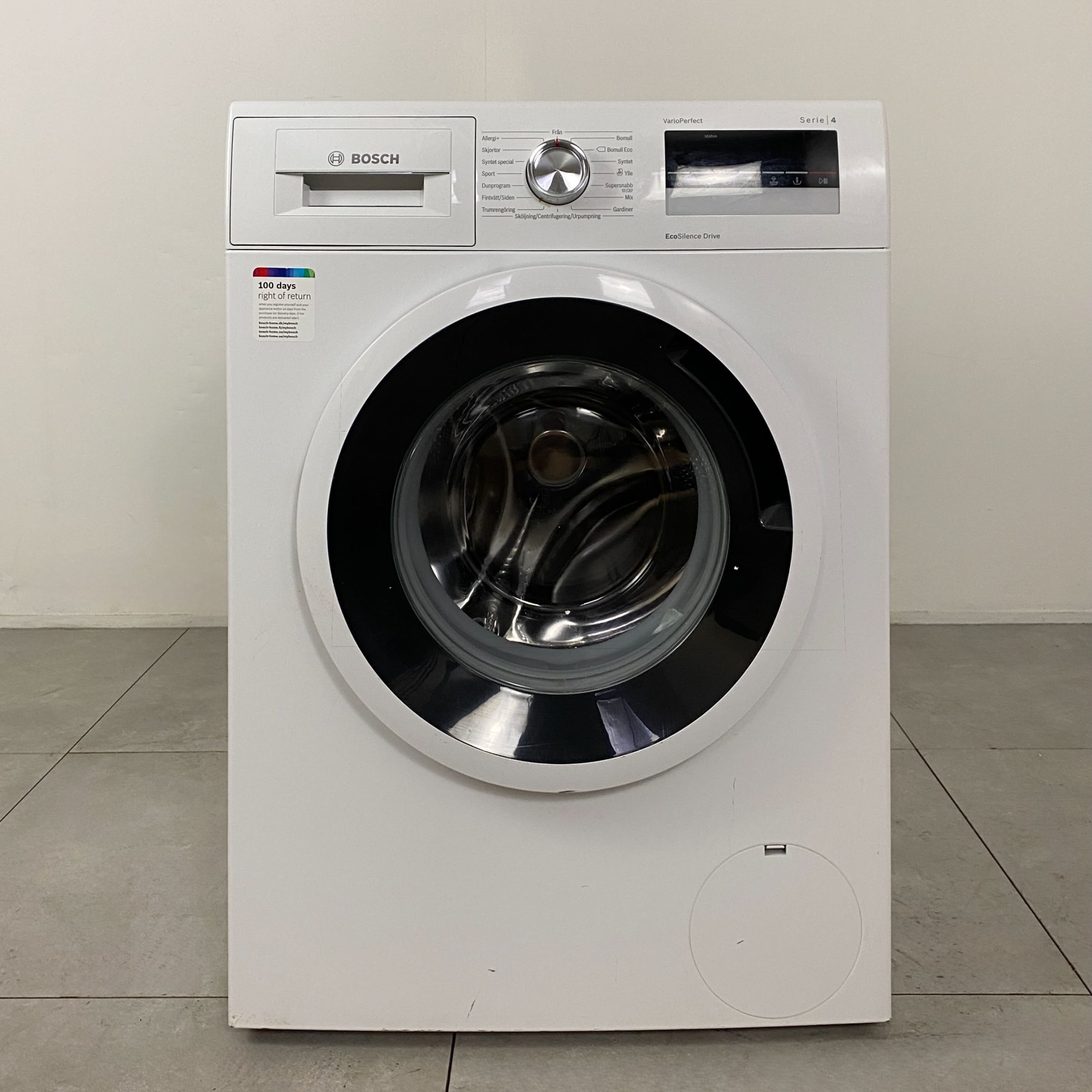BOSCH Tvättmaskin WAN282B7SN K2679