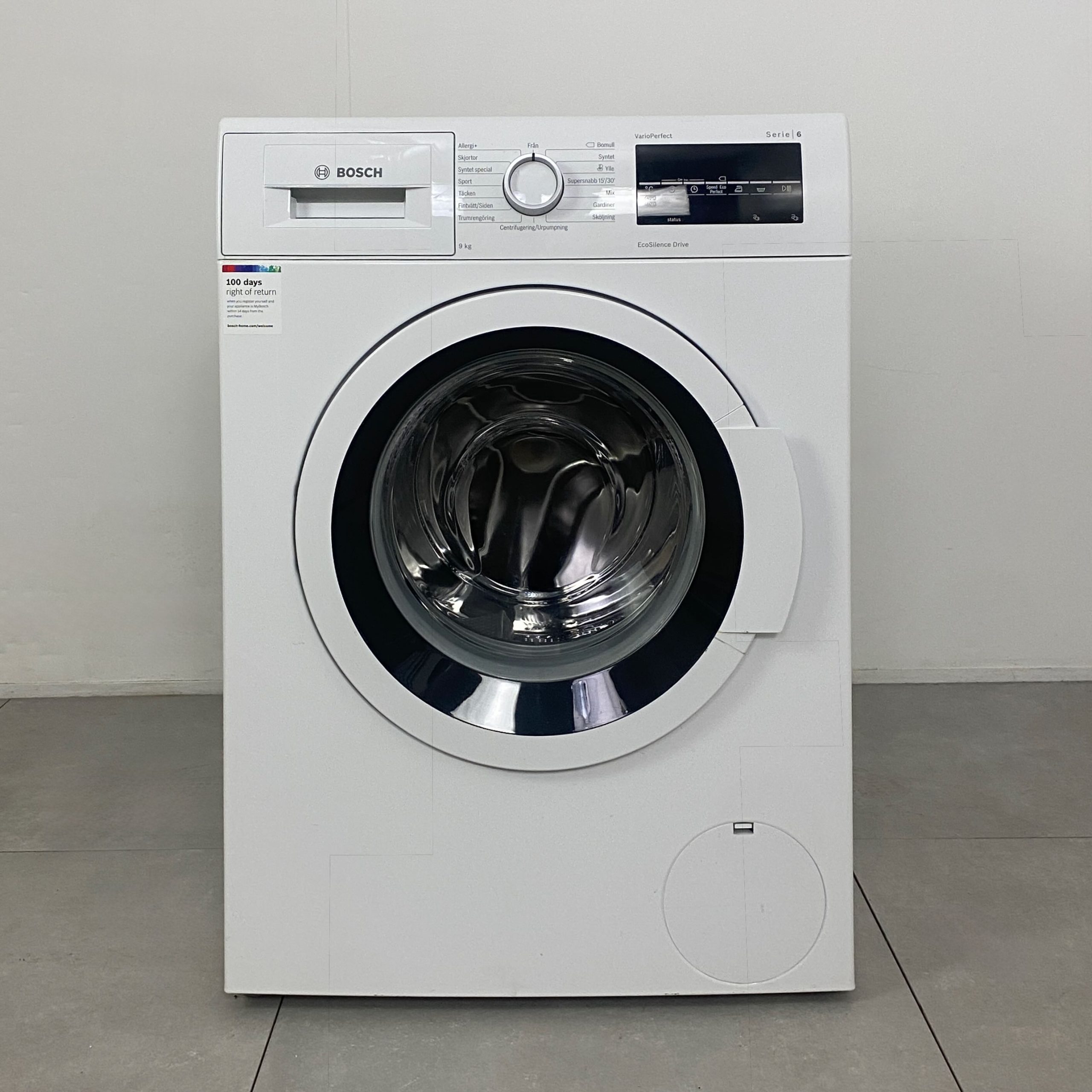 BOSCH Tvättmaskin WAT284E9SN K2646