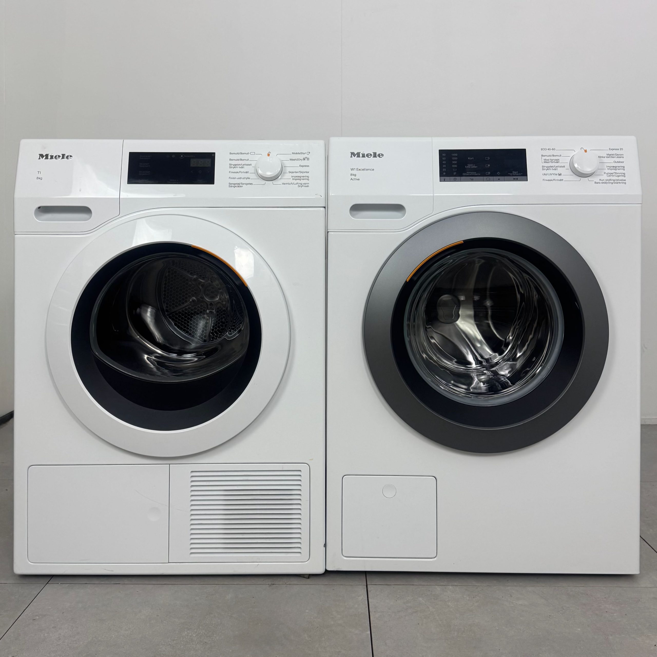 MIELE Tvätt/tork-set WEA135 WSC/TC0270WP K2722